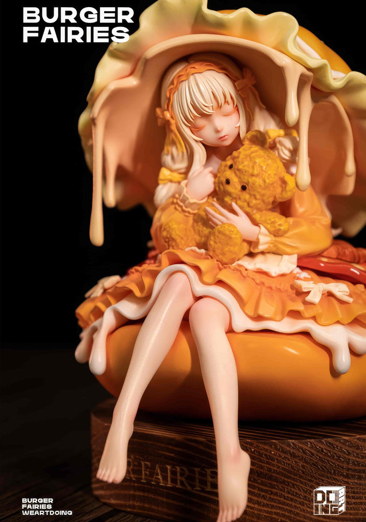 Burger Fairies - Sweetheart Cheese Chicken Burger Collectible Figure (Limited Edition)