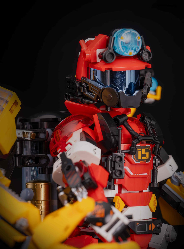 Unleash Your Inner Hero with the Boundary Rescue Firefighter Mecha: Build the Hero Within