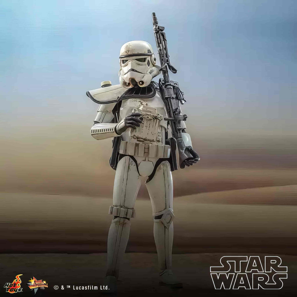 The Ultimate Star Wars Collectible: Hot Toys Sandtrooper Sergeant & Dewback 1/6 Scale Set