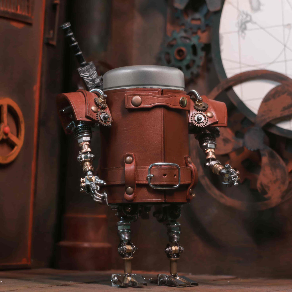 Unleash Your Inner Inventor with the Steampunk Guardian – Ink Shadow Sentinel