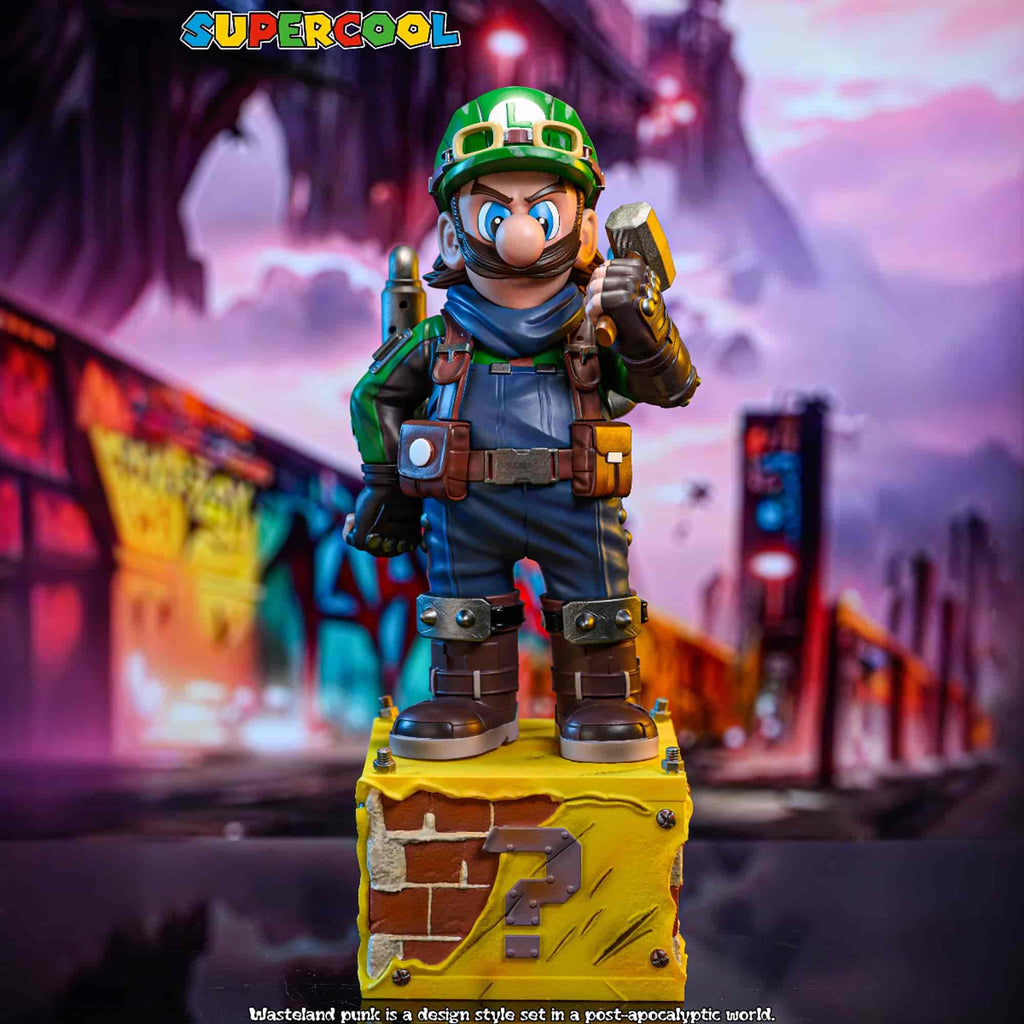 Supercool Wasteland Plumber – Cyberpunk Edition (Limited Collectible Figure)