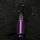 TC4 Titanium Bullet Glow Vial Pendant