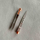 Bear Head Titanium Alloy Tweezers – CNC Precision EDC Tool
