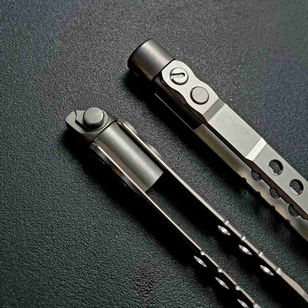 Bear Head Titanium Alloy Tweezers – CNC Precision EDC Tool