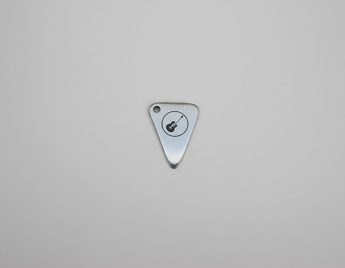 CPM S90V Tool Steel Guitar Pick EDC Pocket Scraper