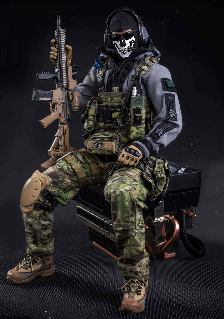 END-WAR Series 73033 Ghost – 1/6 Scale Military Action Figure