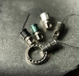 Equipage Master Retractable Carabiner Keychain CNC Machined Heavy Duty EDC Gear Clip