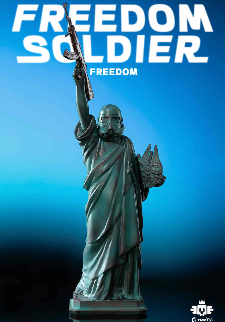 CuriosityArt - Freedom Fighter & Freedom Soldier Limited Edition Statues