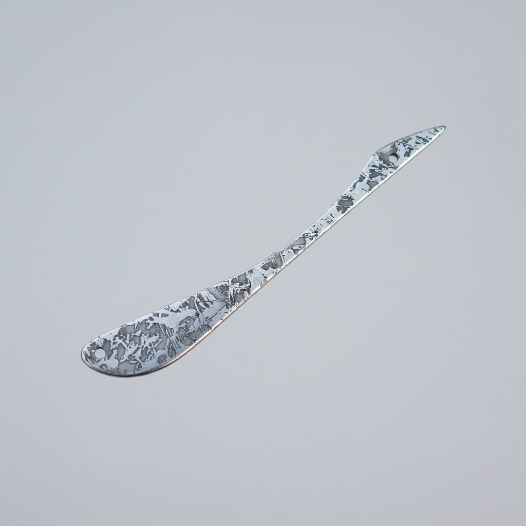 Handcrafted Muonionalusta Meteorite EDC Pendant Utility Tool