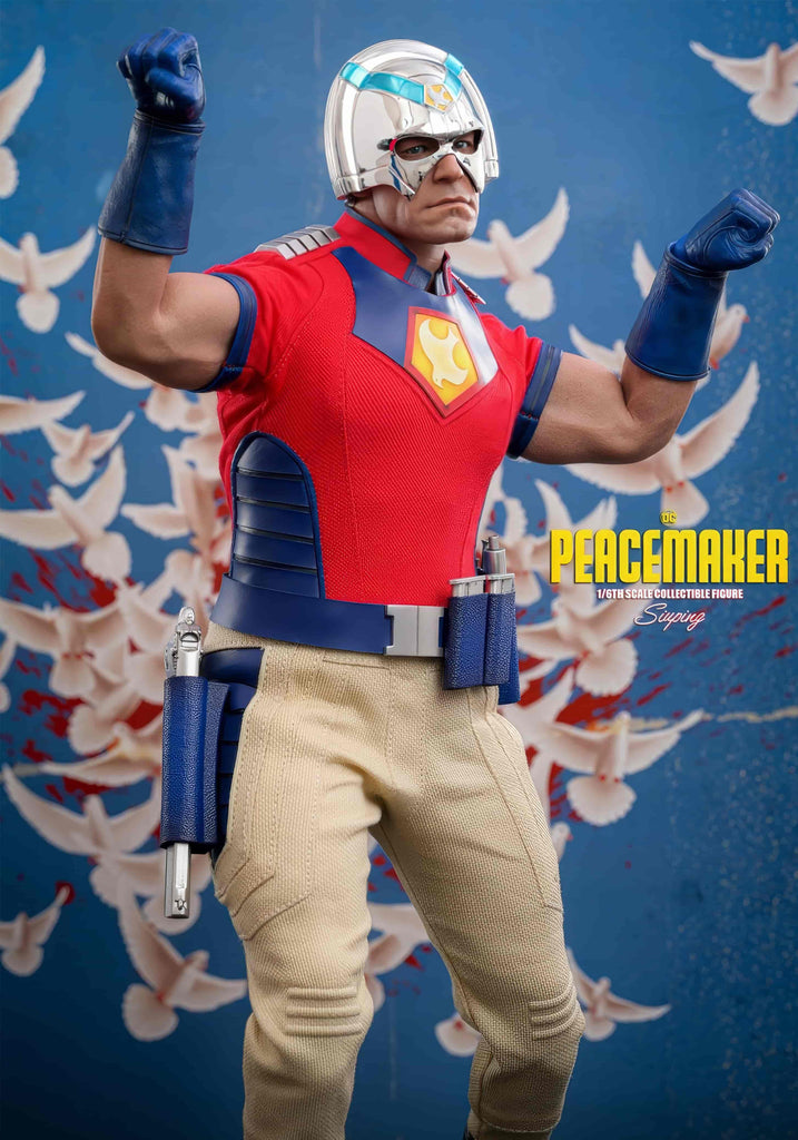 Hot Toys 1/6 Scale Peacemaker Collectible Figure – The Ultimate Display Piece for DC Fans