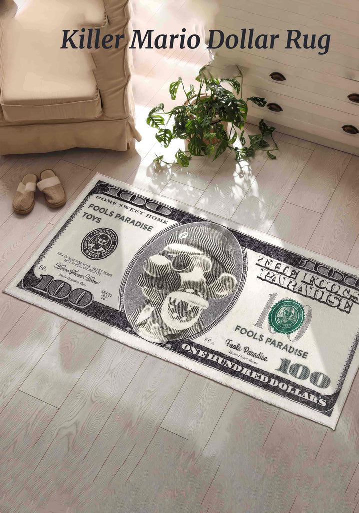 Killer Mario Dollar Rug