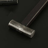 Japanese Dual-Head Genno Hammer – S55 High Carbon Steel with Ebony Handle