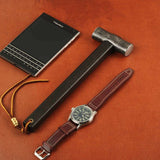 Japanese Dual-Head Genno Hammer – S55 High Carbon Steel with Ebony Handle