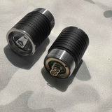 Lightning Bolt-Action Flashlight – EDC Aluminum Tactical Pen Light (AA  14500 Battery)