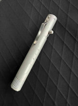 Lightning Bolt-Action Flashlight – EDC Aluminum Tactical Pen Light (AA  14500 Battery)