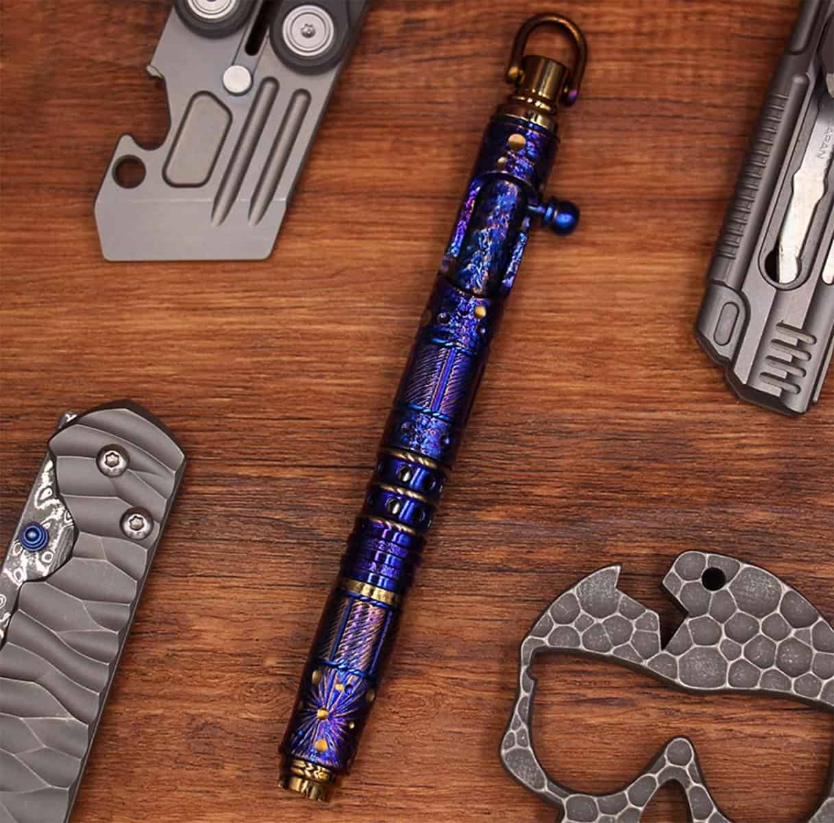 Limited Edition Handcrafted TC4 Titanium Bolt Action Pen
