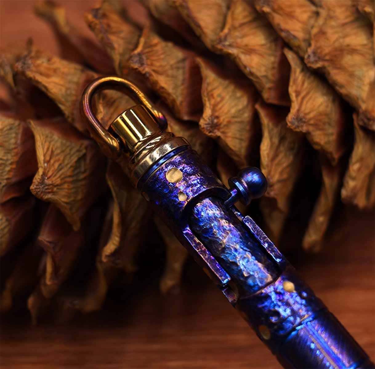 Limited Edition Handcrafted TC4 Titanium Bolt Action Pen