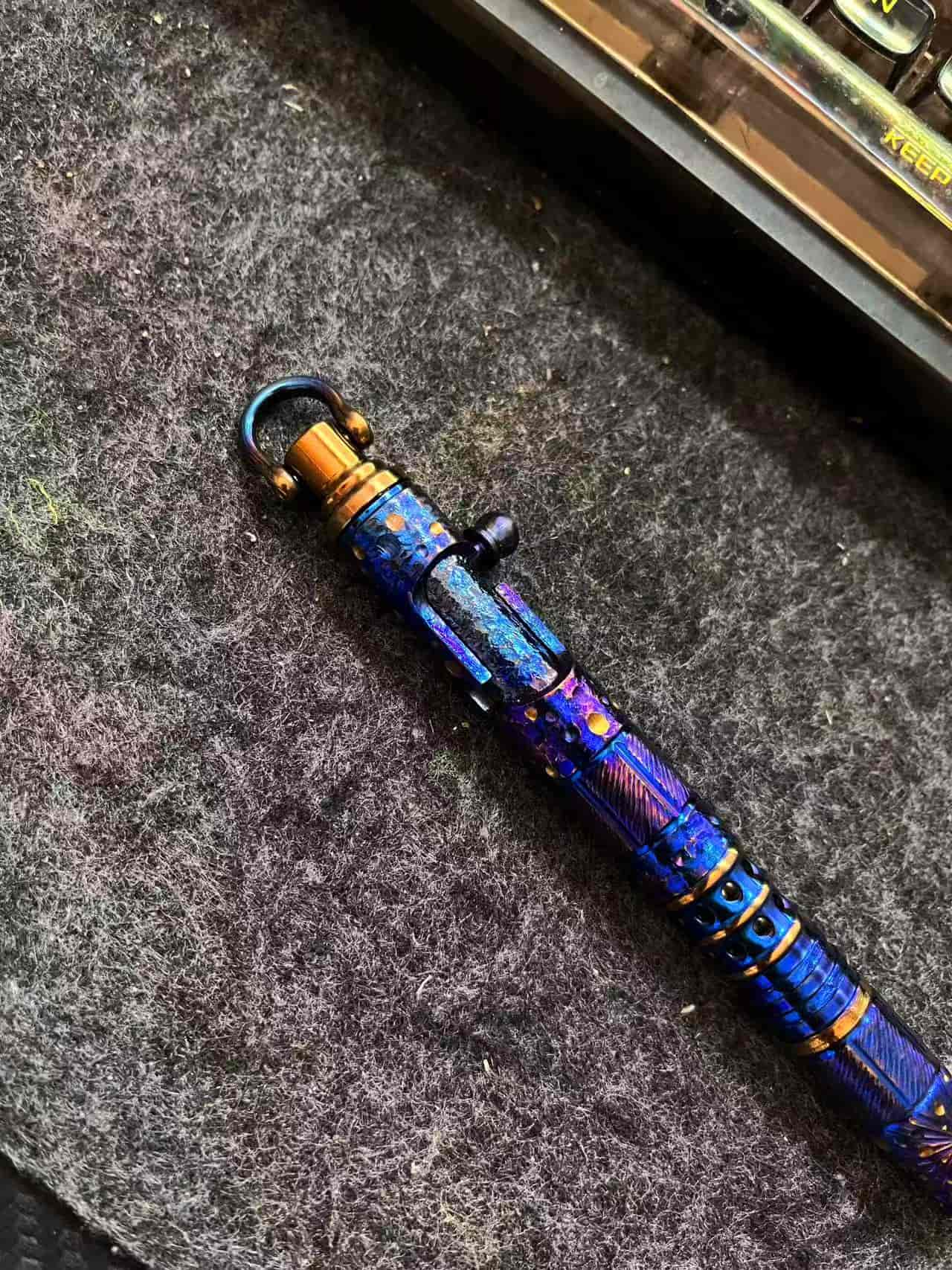 Limited Edition Handcrafted TC4 Titanium Bolt Action Pen