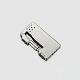 Machined Titanium Alloy Mechanical Lighter with Industrial Design