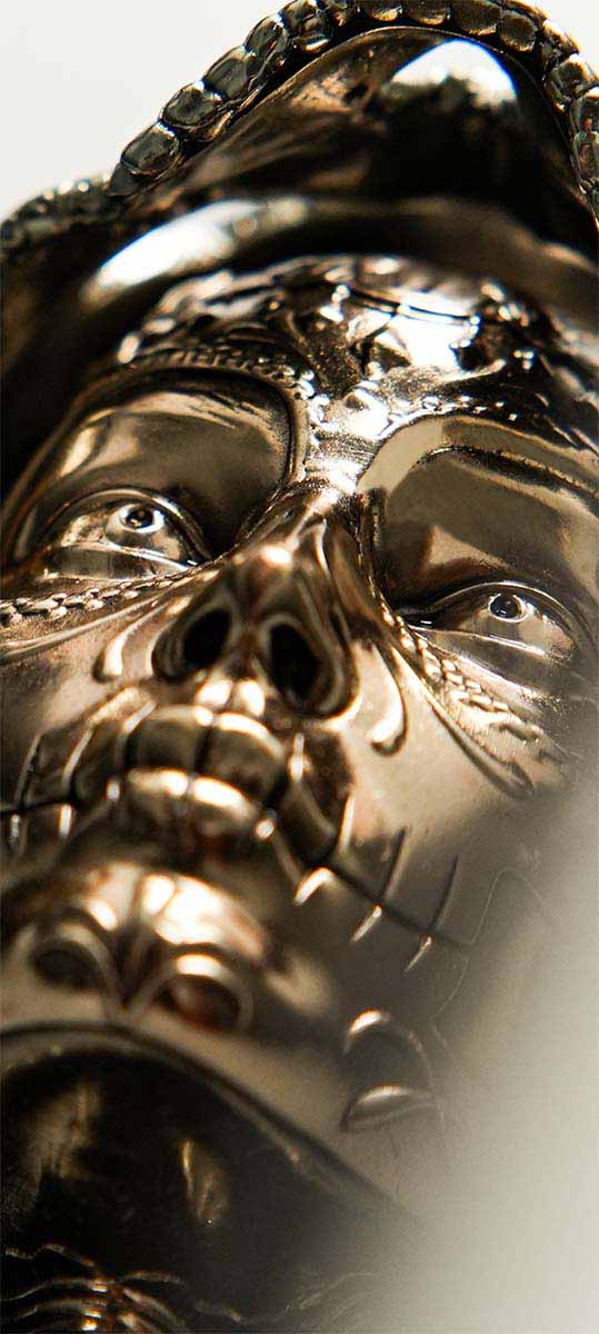 Mechanical Mask The Rose Seed – Magnetic EDC Art Sculpture