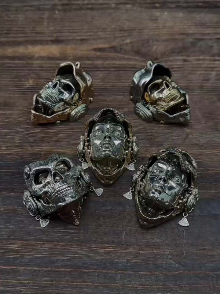 Mechanical Mask The Rose Seed – Magnetic EDC Art Sculpture