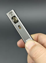Minimalist Titanium Fluid Lighter Precision CNC Machined Slim Pocket Carry