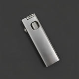 Minimalist Titanium Fluid Lighter Precision CNC Machined Slim Pocket Carry