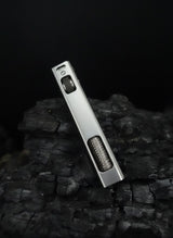 Minimalist Titanium Fluid Lighter Precision CNC Machined Slim Pocket Carry