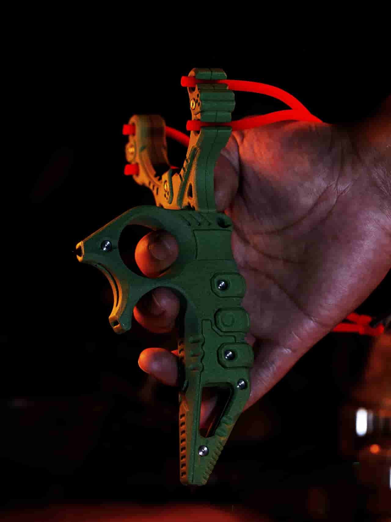 PLA-CF Carbon Fiber Modular Slingshot Handle