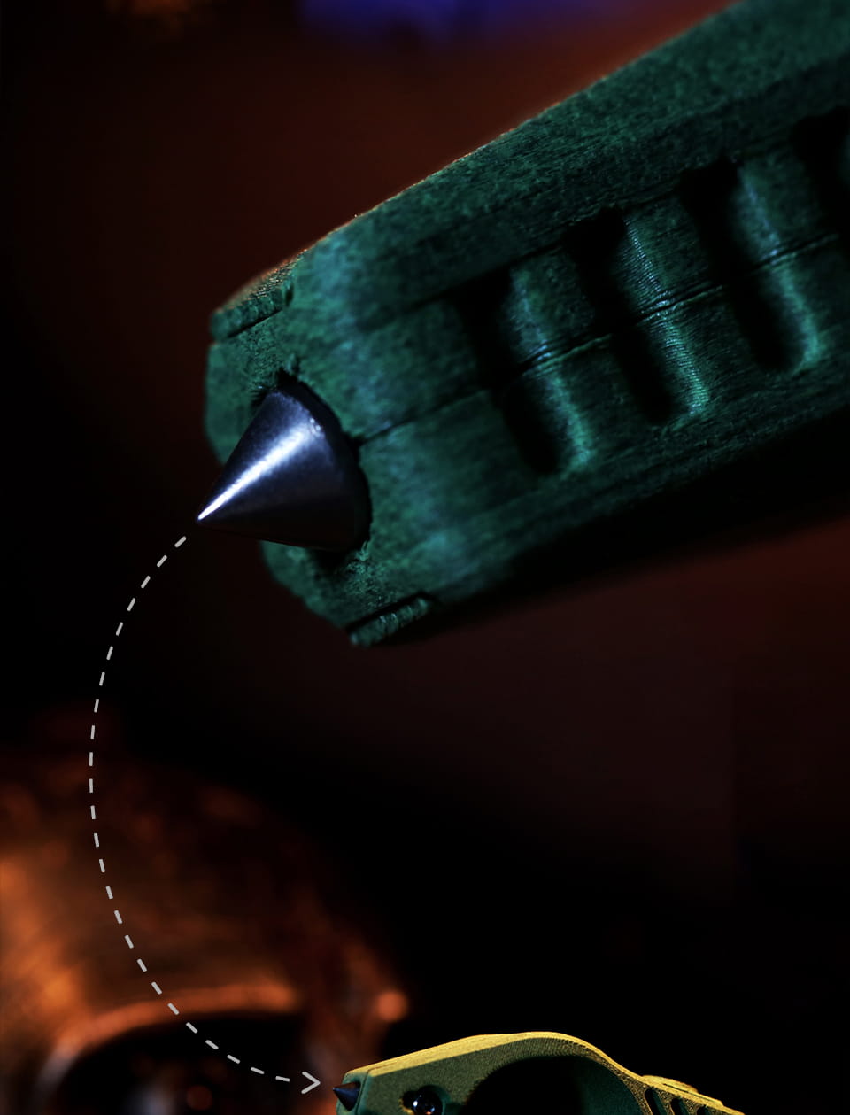 PLA-CF Carbon Fiber Modular Slingshot Handle