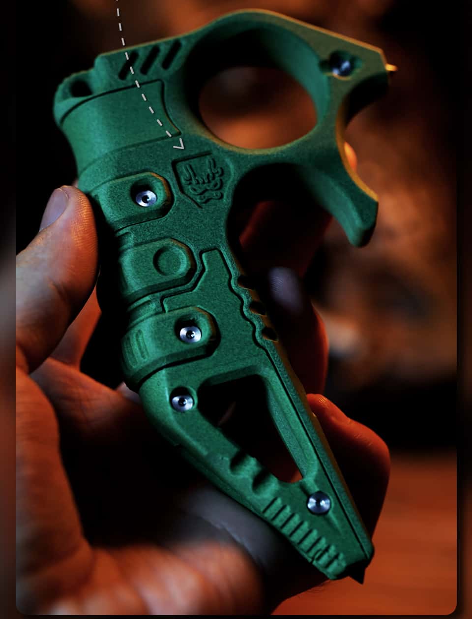 PLA-CF Carbon Fiber Modular Slingshot Handle