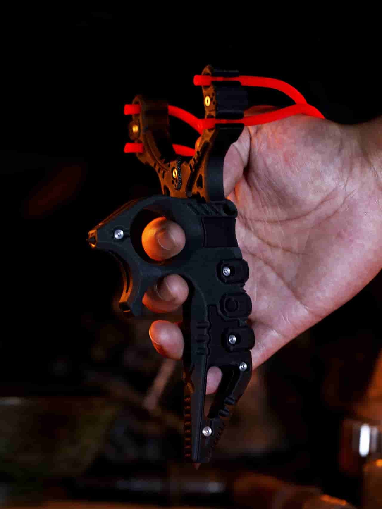 PLA-CF Carbon Fiber Modular Slingshot Handle