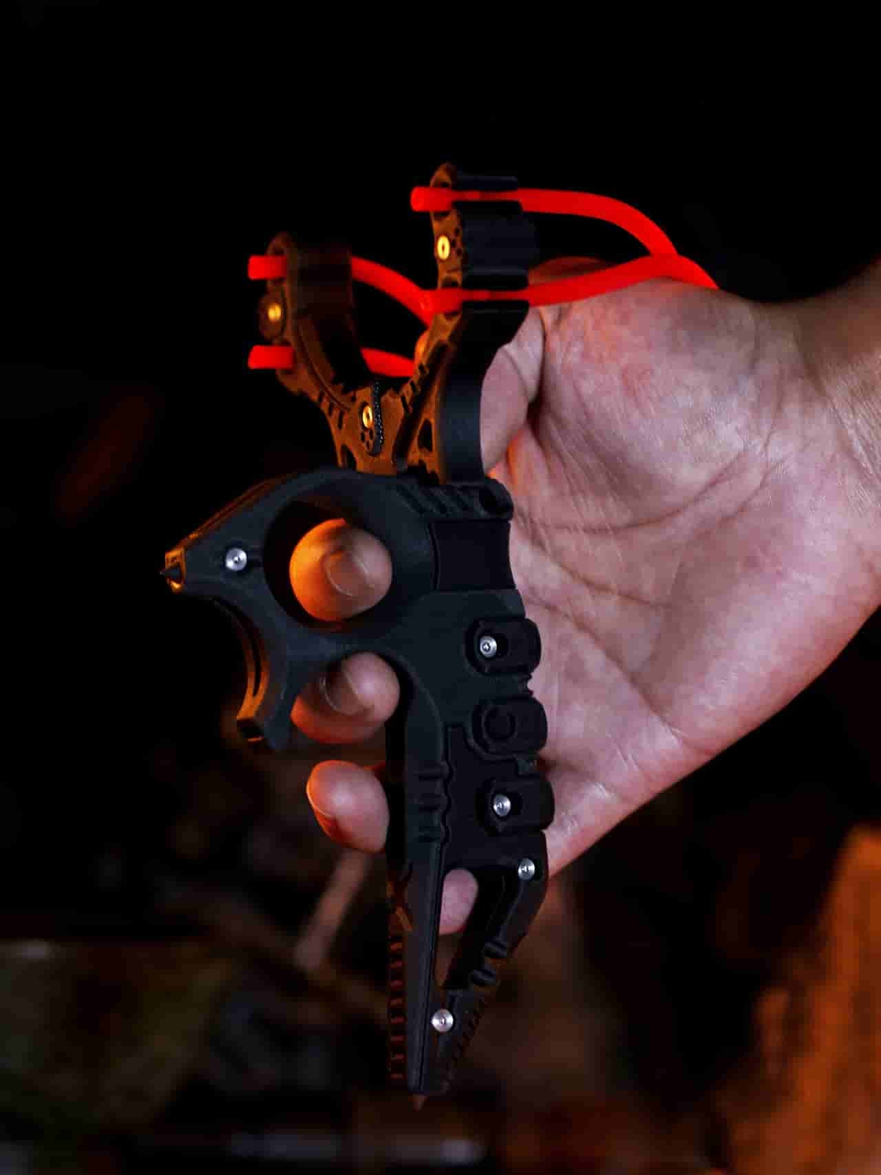 PLA-CF Carbon Fiber Modular Slingshot Handle