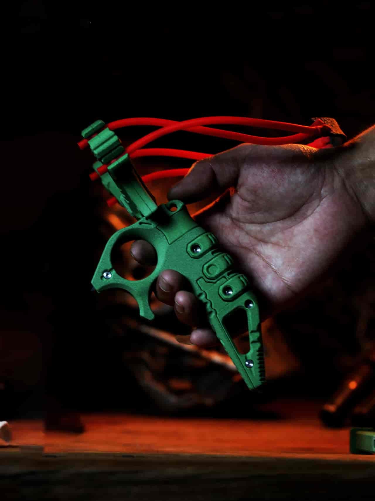 PLA-CF Carbon Fiber Modular Slingshot Handle