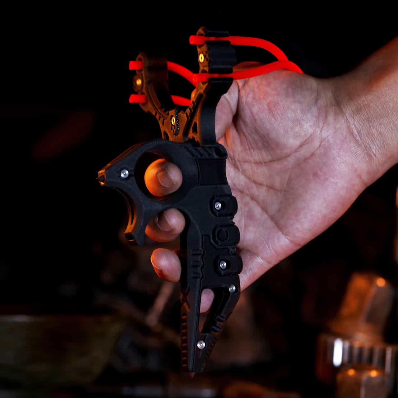 PLA-CF Carbon Fiber Modular Slingshot Handle