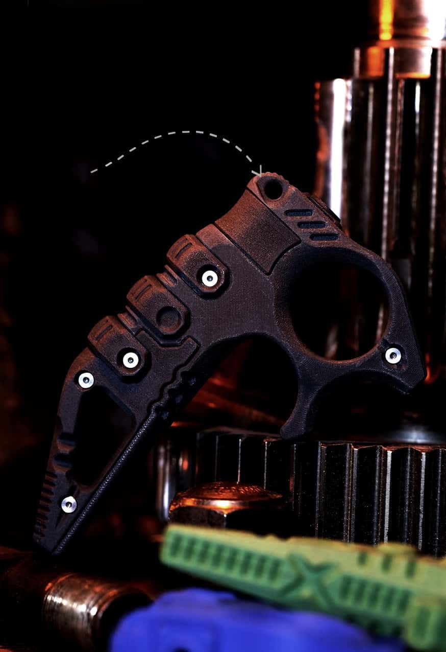 PLA-CF Carbon Fiber Modular Slingshot Handle