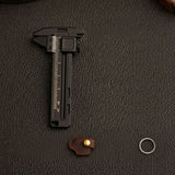 Precision Titanium Multi Tool Caliper with Integrated Wrench and Bottle Opener