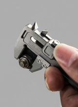 Precision Titanium Multi Tool Caliper with Integrated Wrench and Bottle Opener