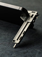 Precision Titanium Multi Tool Caliper with Integrated Wrench and Bottle Opener