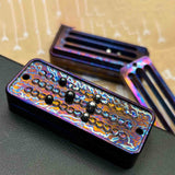 Solar Storm Titanium Slider – Premium EDC Fidget Toy with Dual-Layer Magnetic Rails