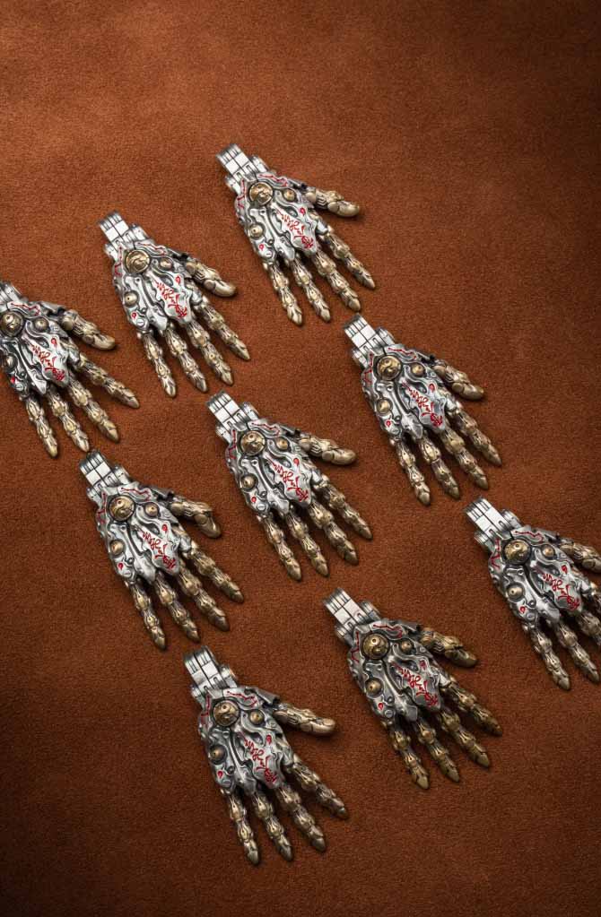 Steampunk Daoist Mechanical Hand