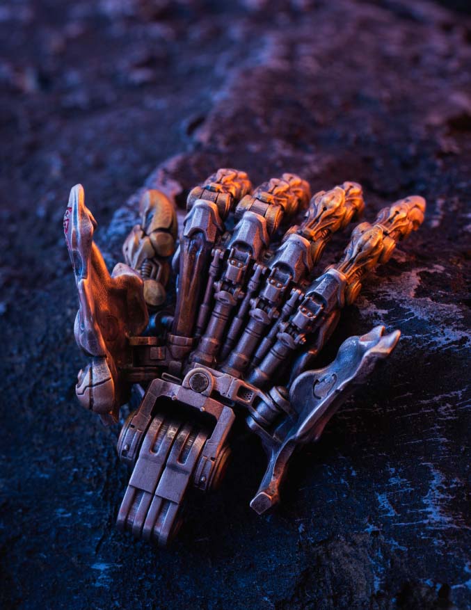 Steampunk Daoist Mechanical Hand