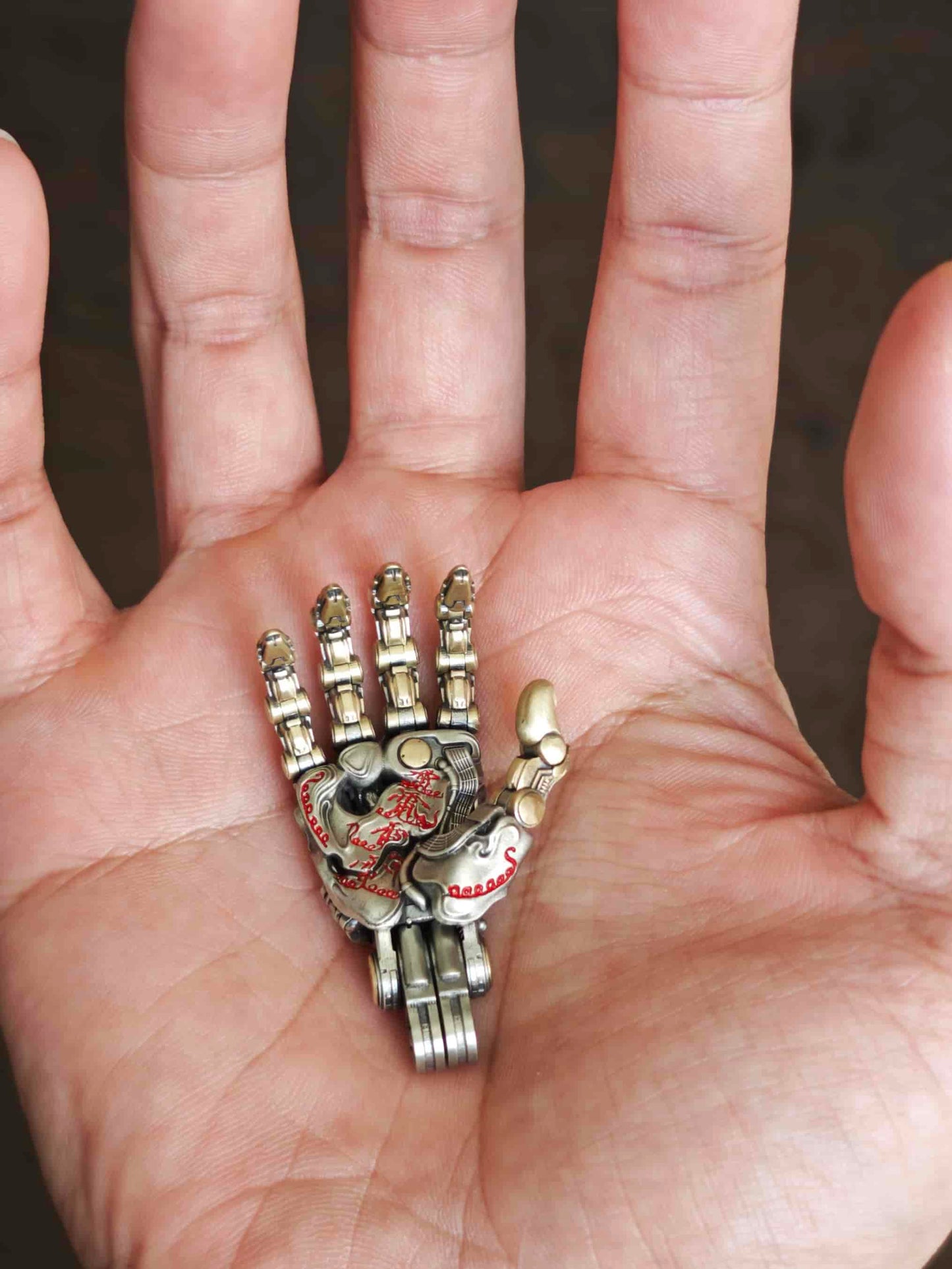 Steampunk Daoist Mechanical Hand