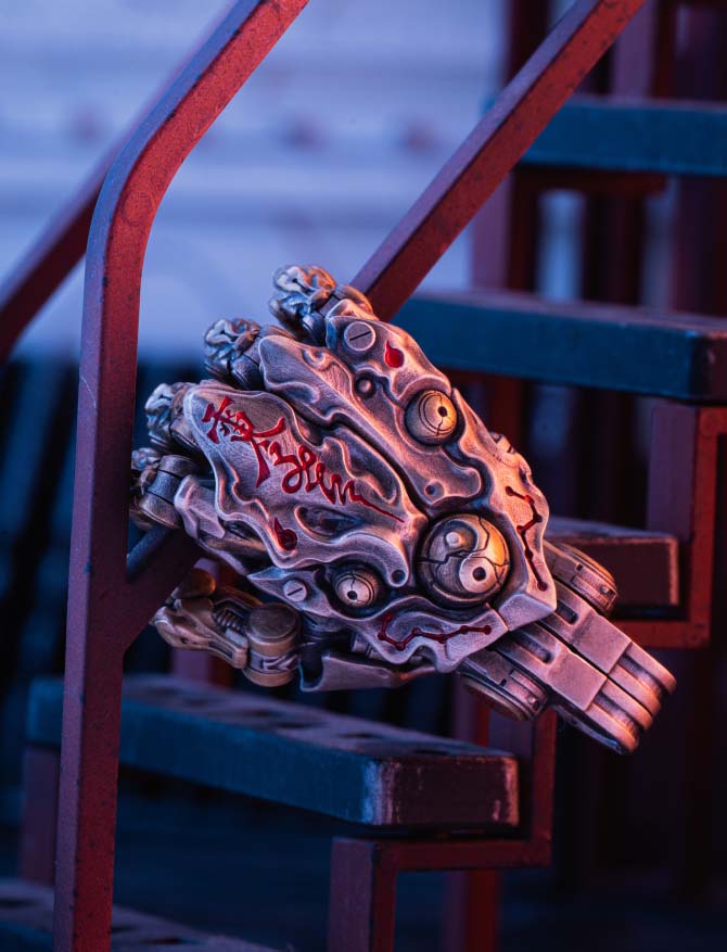 Steampunk Daoist Mechanical Hand