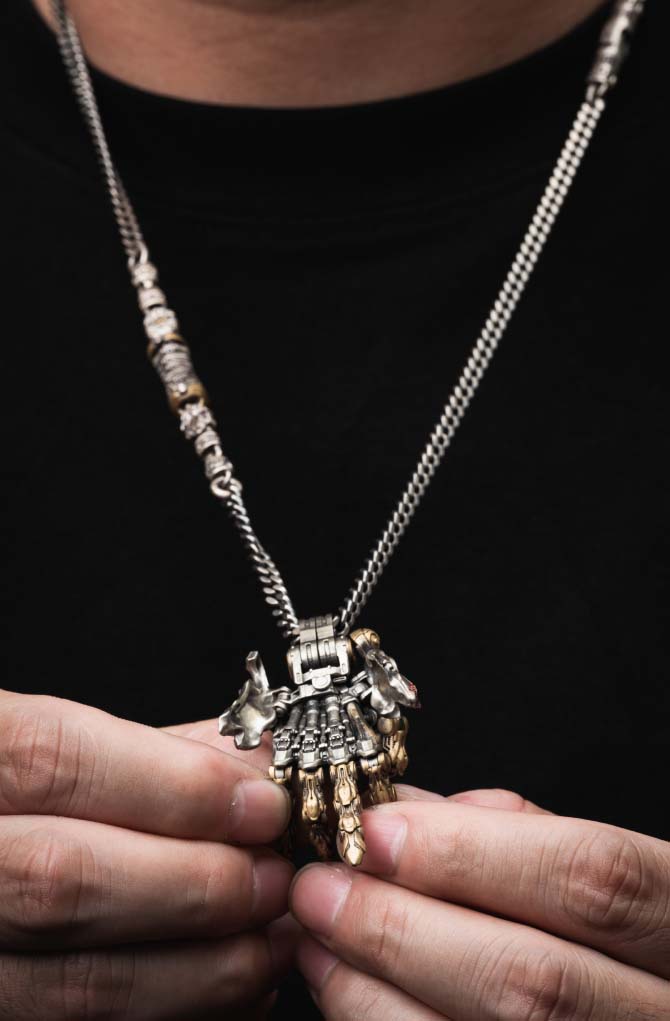 Steampunk Daoist Mechanical Hand