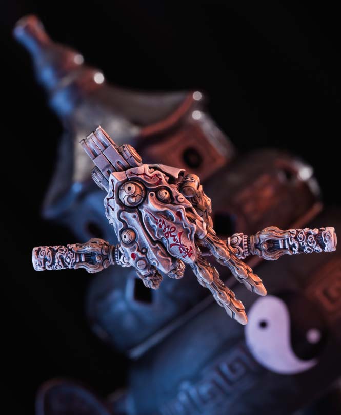 Steampunk Daoist Mechanical Hand