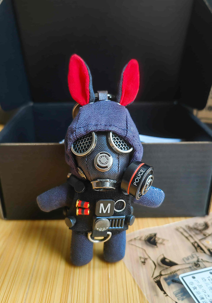 Steampunk Tactical Bunny | Gas Mask Edition