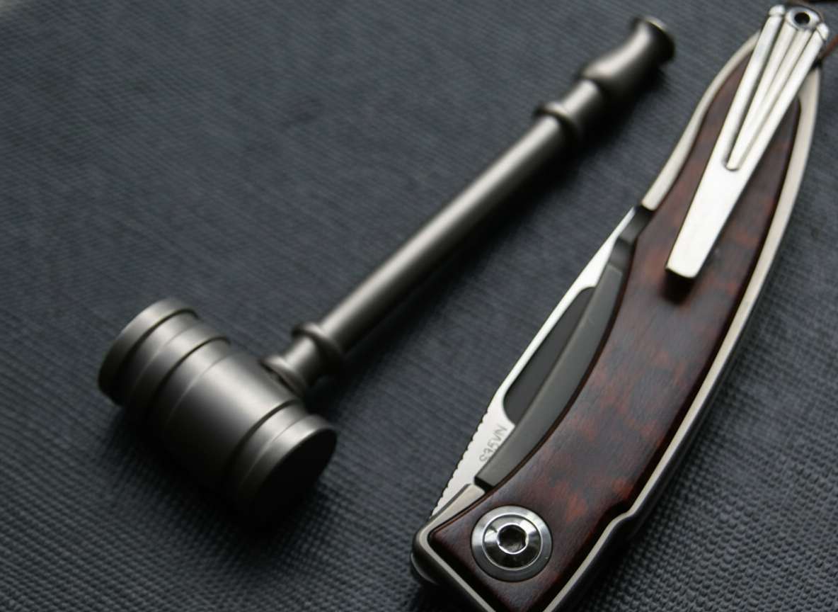 TA2 Titanium Alloy Mini Smoking Pipe