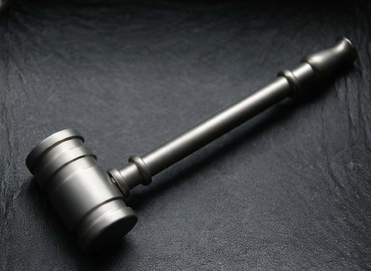 TA2 Titanium Alloy Mini Smoking Pipe