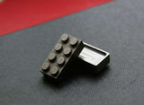 TC4 Titanium Alloy Brick Keychain